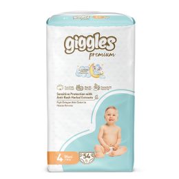 Giggles Premium Jumbo Pack 7-18Kg Mexi 54Pcs