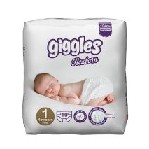 Giggles Standard Pack 2-5Kg (Newborn) 10Pcs