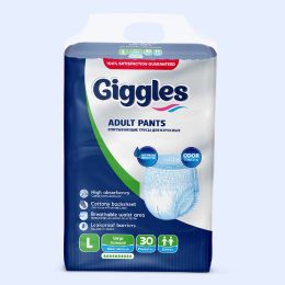 Giggles Adult Pants Large 08Pcs