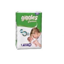 Giggles Premium Eco Pack 2-5Kg (Newborn) 56Pcs